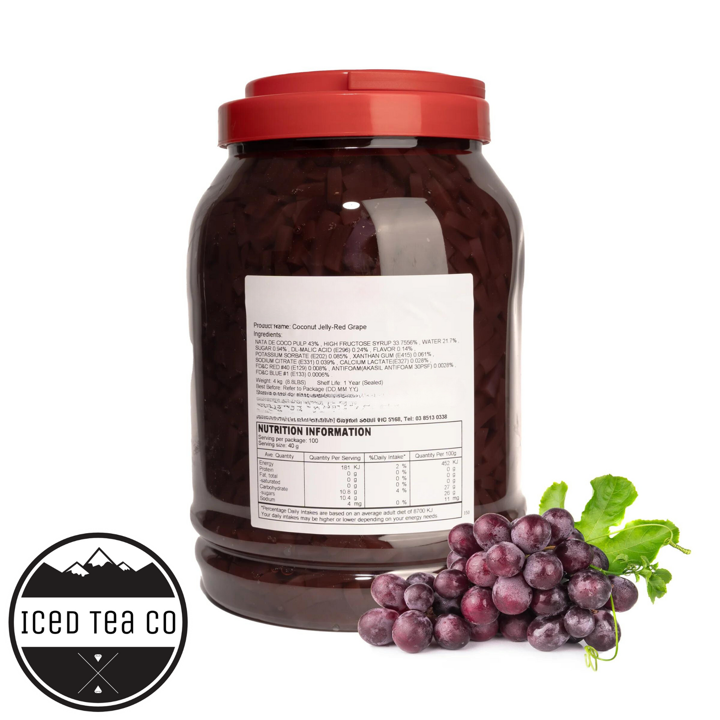 Coconut Jelly - Grape 3.3kg