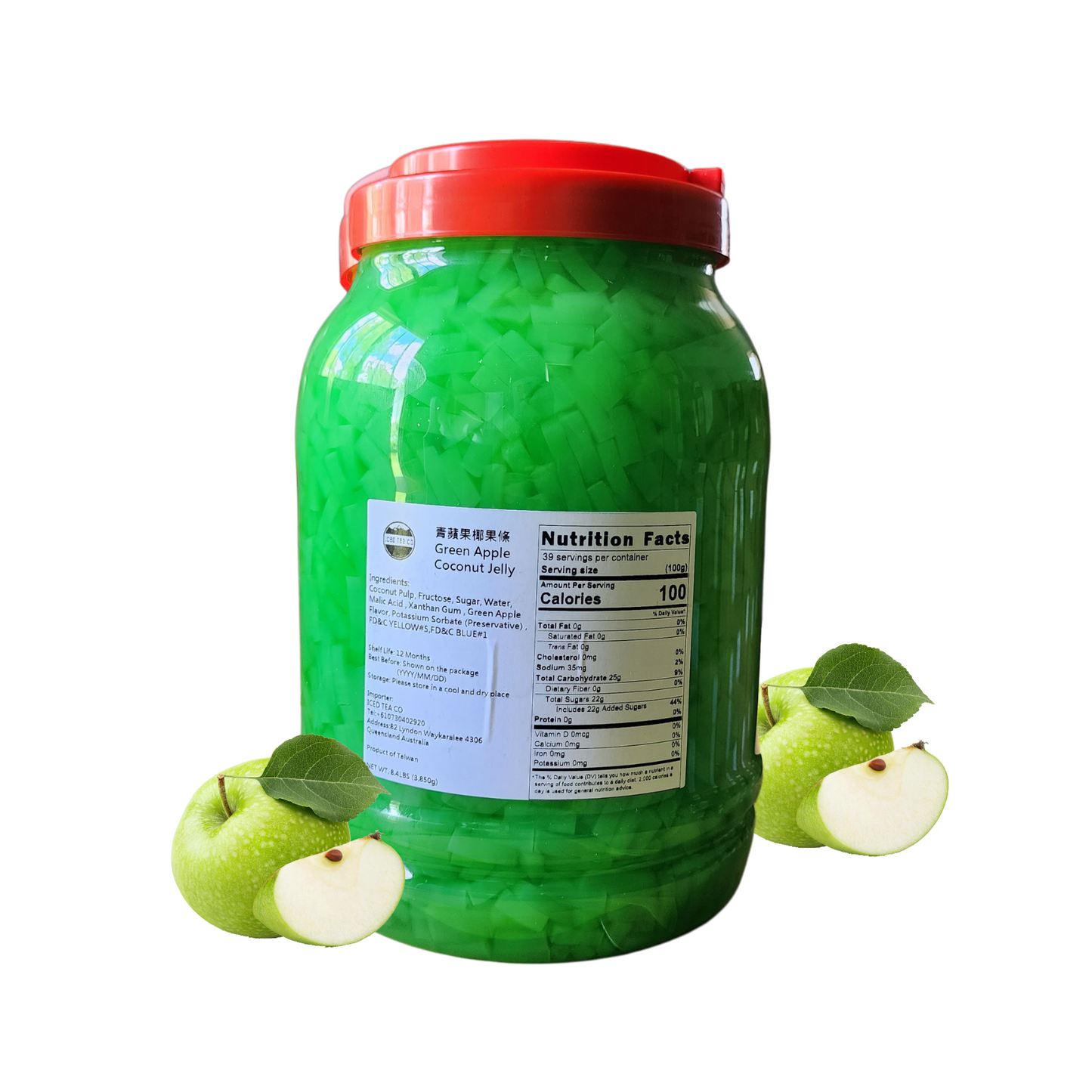 Jellies Green Apple 3.3kg