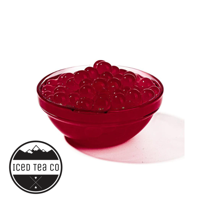 Popping Pearls Raspberry - Bottle 3.2kg
