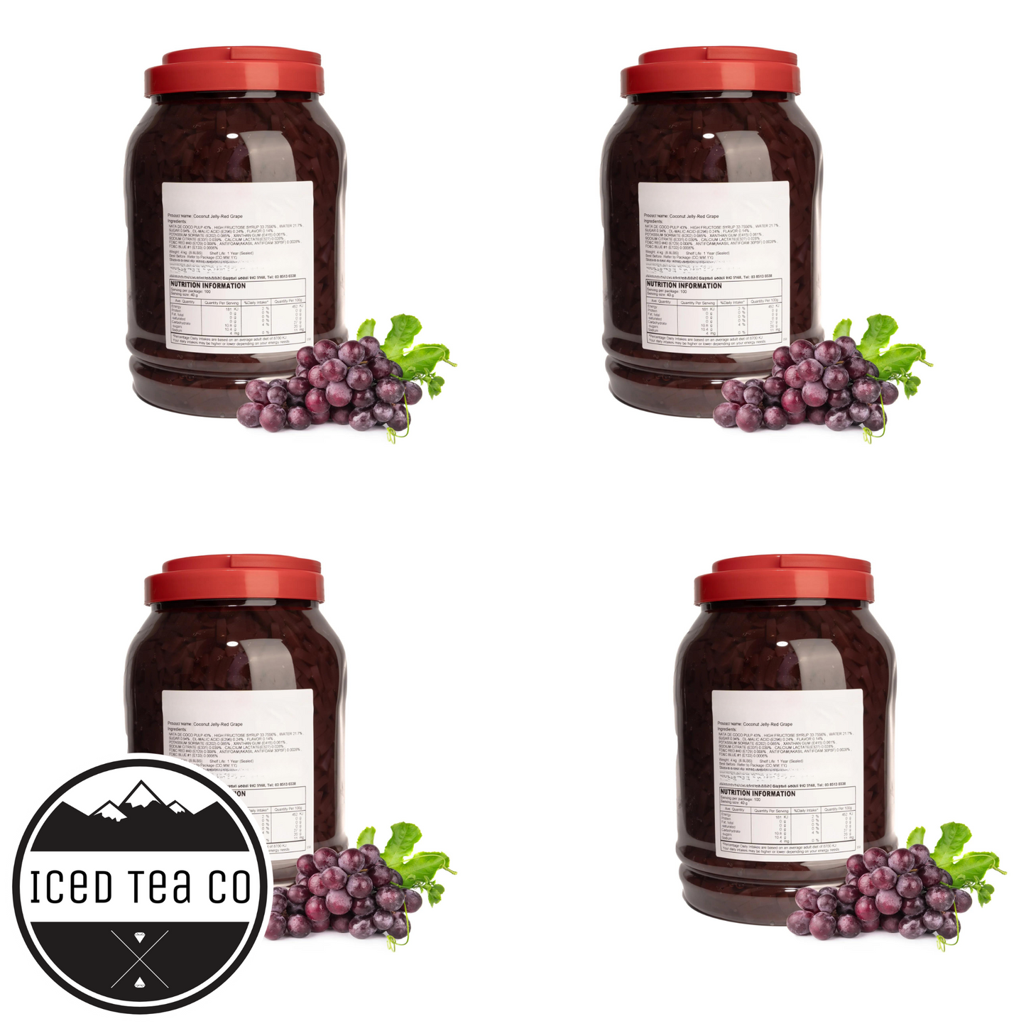 Coconut Jelly - Grape 3.3kg