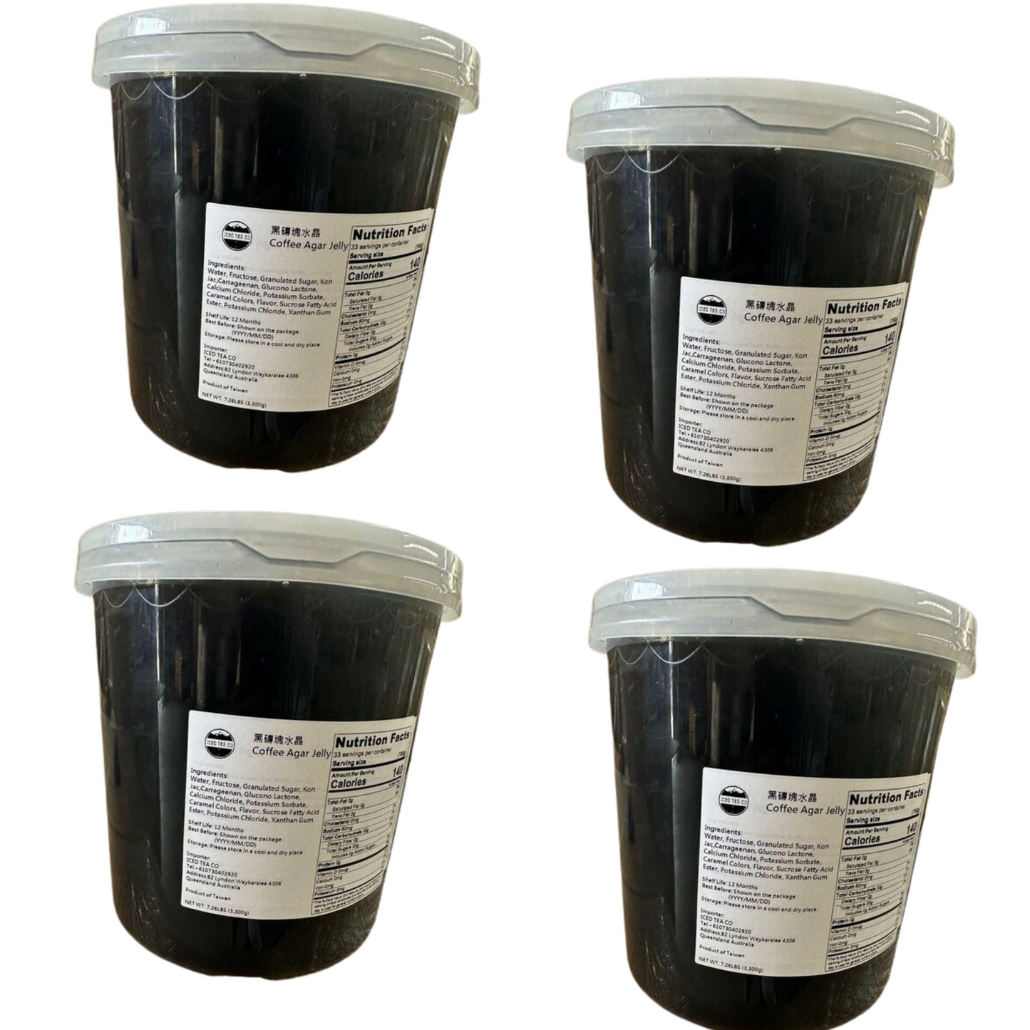Coffee Agar Jelly